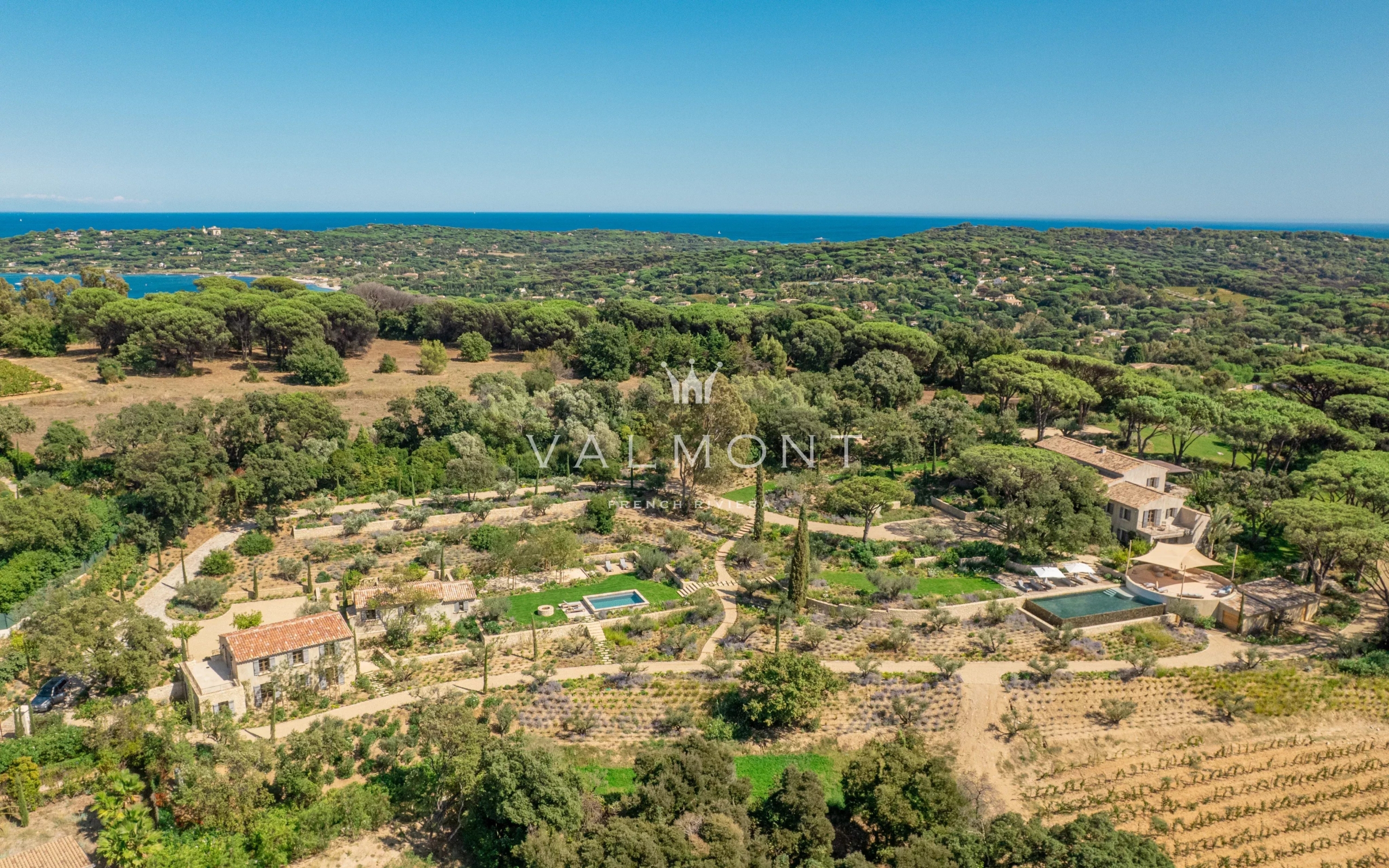 Charming Bastide in Saint-Tropez with Sea View