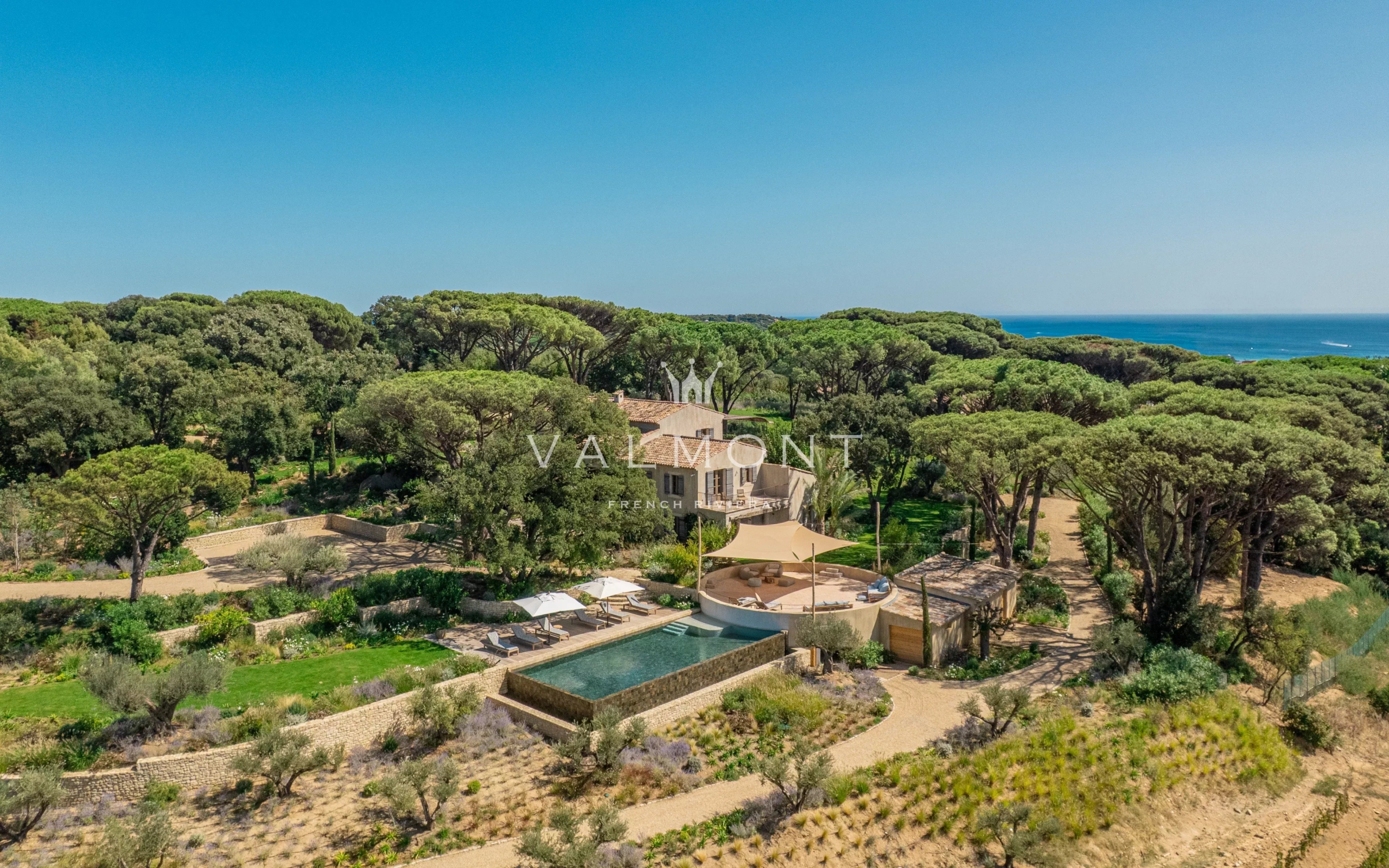 Charming Bastide in Saint-Tropez with Sea View