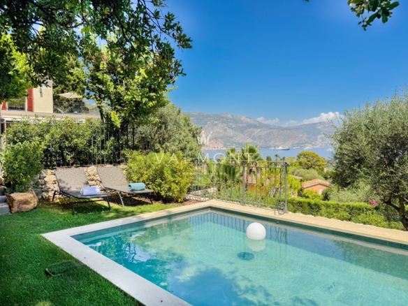 Beautiful villa with panoramic sea view