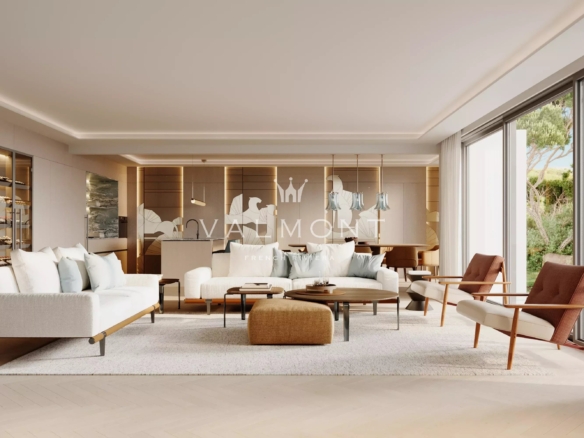 Luxury apartment with private garden