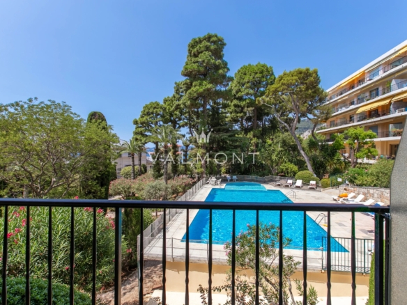 CAP D’AIL – Appartement 3 pièces rénové – Terrasse